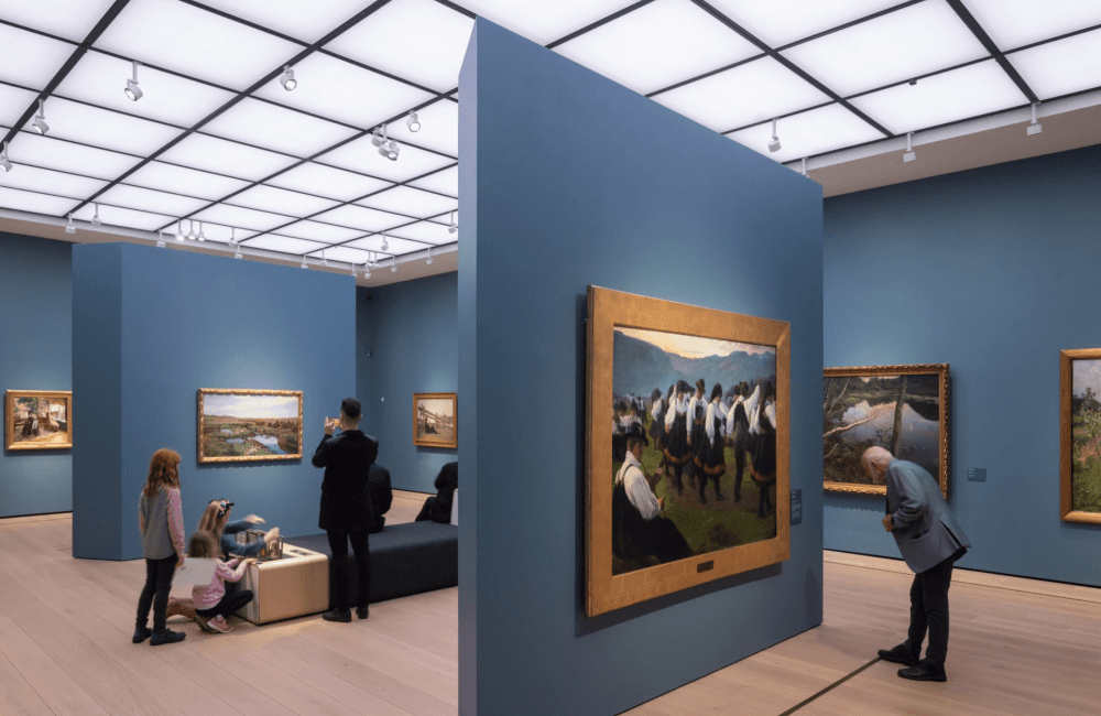 Nå kan du bli med på seminar hvor du får høre om miljøløsningene ved Nasjonalmuseet. Foto: Iwan Baan/Nasjonalmuseet Nå kan du bli med på seminar hvor du får høre om miljøløsningene ved Nasjonalmuseet. Foto: Iwan Baan/Nasjonalmuseet